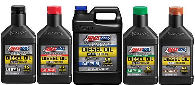 Signature Series Diesel Motor Oils